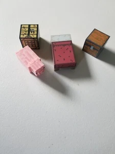 MINECRAFT OVERWORLD BETTSCHWEIN UND BOXEN LOSES ZUBEHÖR - Bild 1 von 4