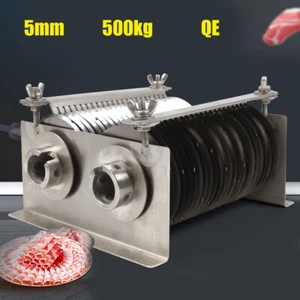 5MM 0.2" One Set Blade for QE Model 500KG Meat Cutting Machine Cutter Slicer - Picture 1 of 15