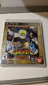 PS3 Sealed, UPC Hole Punched Naruto Shippuden Ultimate Ninja Storm 3 Full Burst