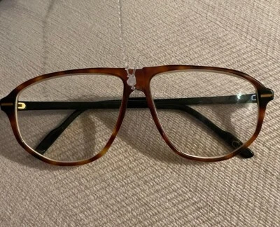 VINTAGE 80s ANABELLA A 518 EYEGLASSES FRAME for men TORTOISE VERY RARE - Image 1 of 4