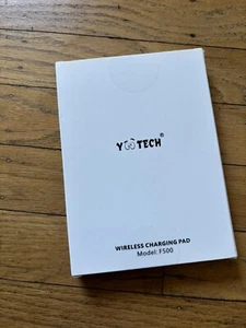 YOOTECH Chargeur sans fil 7,5 W pour Apple iPhone et Samsung Galaxy - Noir (F500) - Photo 1 sur 3