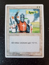 MTG Crusade 4th Fourth Edition ⭐⭐LP/MP 1995 Magic 10 HQ PICS⭐⭐ Crusades Crusader