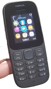 Nokia 105 TA-1010 (Unlocked) Mobile Phone Excellent Condition With USB Charger - Afbeelding 1 van 2