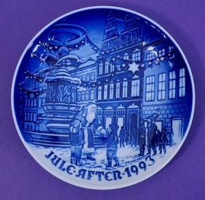 Plato de Navidad Bing & Grondahl B&G 1993 726 - Imagen 1 de 2