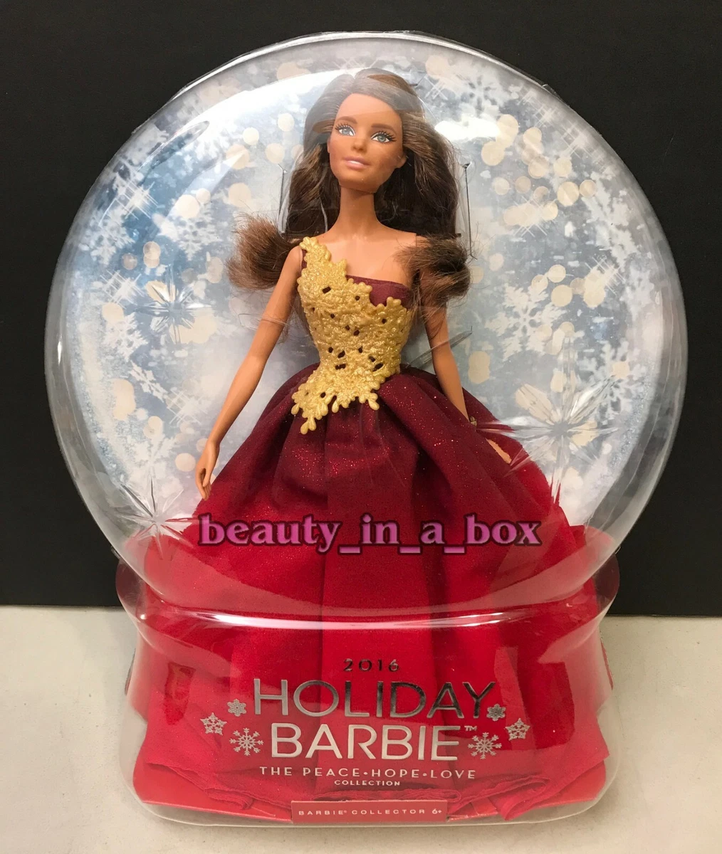 Mattel Holiday Barbie 2016 Year Manufactured Barbie Dolls & Doll