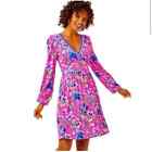 Lilly Pulitzer Carmilla Dress in Pink Isle/Last Bud Not Least NWT - Size 4