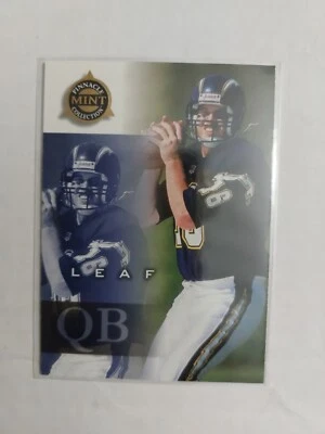 1998 Pinnacle Mint Ryan Leaf #64 Rookie  - Image 1 of 2