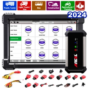 X7 HD 24V 12V Diesel Heavy Duty Truck Scanner E-CU Coding All System DPF Regen - Picture 1 of 20
