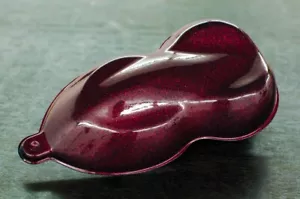 Holographique Arc-en-Ciel Paillettes / Métal Flocon - Holographique Rouge Rubis - Picture 1 of 1