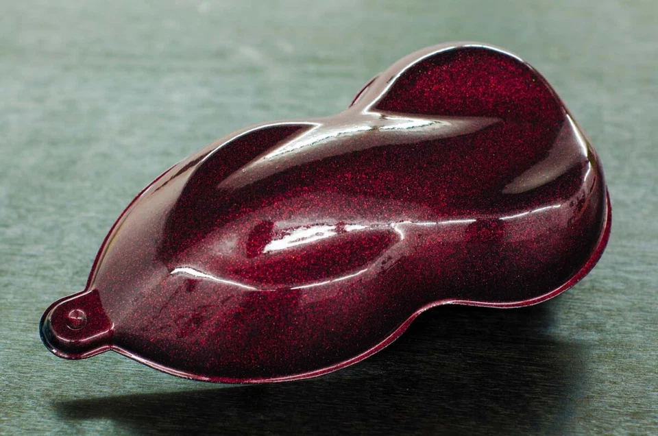 PERFECT PEARLS AND PIGMENTS HOLOGRAPHIC RAINBOW GLITTER / METAL FLAKE - HOLOGRAPHIC RUBY RED