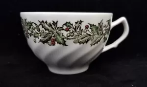 Vintage Johnson Brothers Transferware Feliz Navidad INGLATERRA COMO NUEVO - Imagen 1 de 12