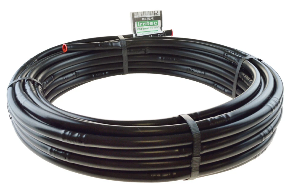 (0,65€/m) 100m MULTIBAR 16mm Tropfrohr Tropferabstand 33cm Tropfschlauch - Bild 1 von 1