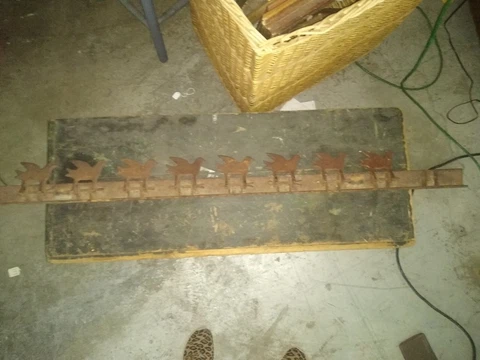 Antique Cast Iron Fence/Gate?????? Architectural Salvage Cover