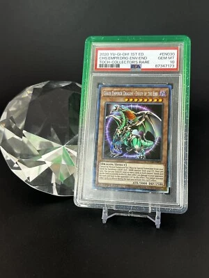 2020 Chaos Emperor Dragon - Envoy of the End 1st TOCH-EN030 CR PSA 10 (No Guard) - Image 1 of 2
