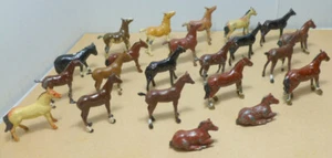 Vintage Lead Britains Johillco Crescent Etc -  Foal x 20 - Picture 1 of 3