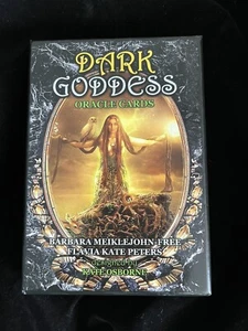 Dark Goddess Oracle Cards Designed By Kate Osborne And Barbara Meiklejohn-Free. - Picture 1 of 7