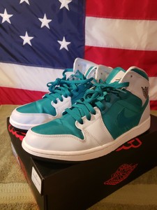 Las mejores ofertas en Jordan 1 Mid exuberante verde azulado | eBay