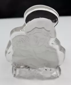 Iceberg Crystal Frosted Madonna and Child Sculpture Tea Light Holder - Picture 1 of 12