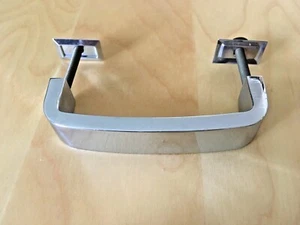 One Vintage Amerock Cabinet Drawer Chrome Polished Steel Handle Pull - Picture 1 of 3