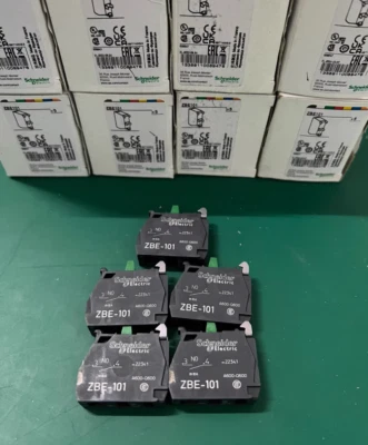 5PC NEW Schneider Button switch contacts ZBE101 ZBE-101 1NO #LL - Image 1 of 4