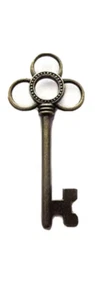🔥🔥Antik Sekretär Schreibtisch alt Kleiderschrank Türbeschlag Vintage Skelett Schlüssel🔥🔥 - Bild 1 von 1