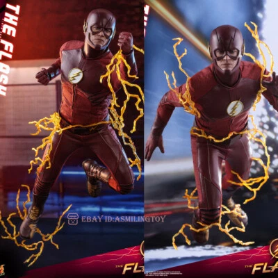 Figura de acción 1/6 HOTTOYS HT TMS009 The Flash 12"" Grant Gustin en stock Foto 1 de 4