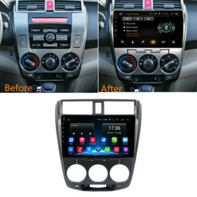 Honda City 10" Android 10.0 Car Stereo Radio Player GPS NavigationFor 2008-2014 - Image 1 of 4