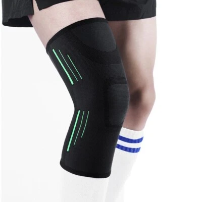 1/2PCS Knee Sleeve Compression Brace Support For Sport Joint Pain Relief Fitness - Image 1 of 4