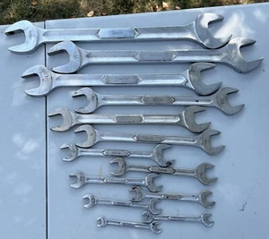 Juego de 13 llaves de extremo abierto dobles Snap On Tools Vs 1 5/8”-5/16” - Imagen 1 de 20