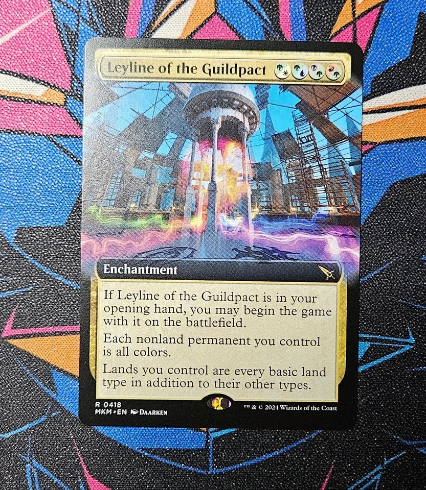 Leyline of the Guildpact NM Extended Art MTG Murders Karlov Manor Unplayed Magic - Image 1 of 1