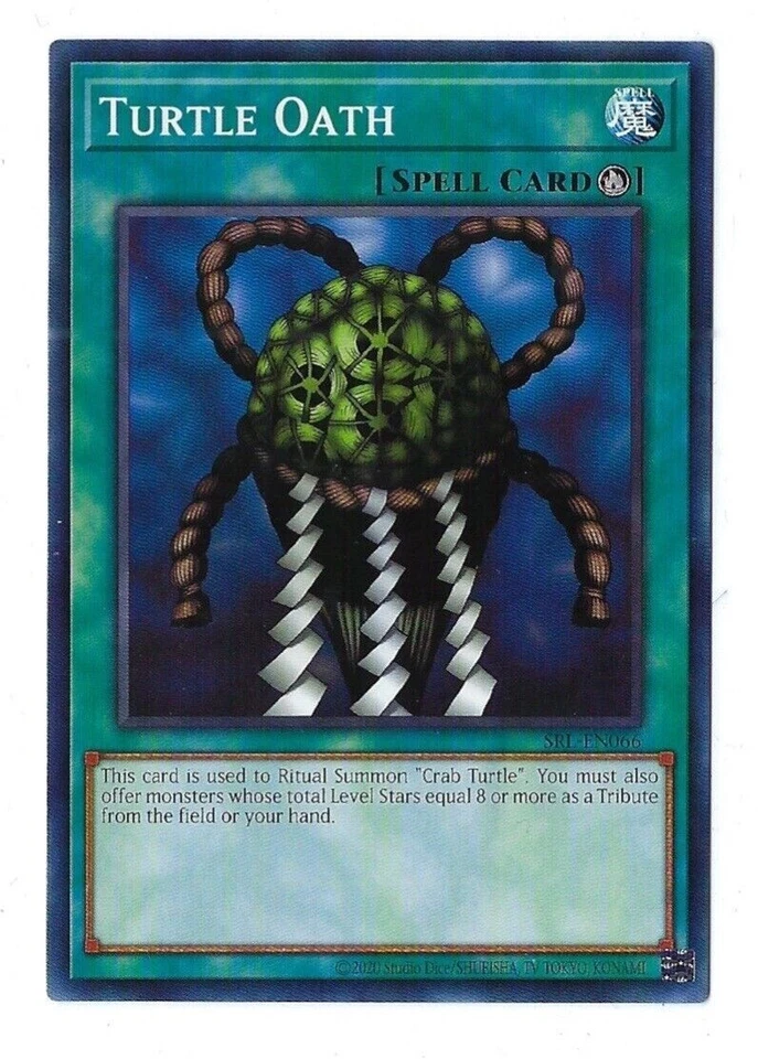 YUGIOH! - TURTLE OATH SRL-EN066 - 25'th A.- Unl. Ed - NM/M - Image 1 of 1