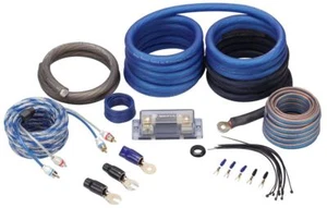 Rockville RWK0CU 0 AWG Gauge 100% Copper Complete Amp Installation Wire Kit OFC - Picture 1 of 6