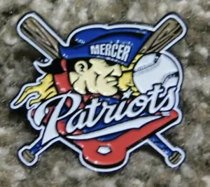 Mercer Patriots Baseball Pin Cooperstown Pin Little League - Bild 1 von 2