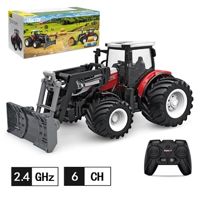 RC-Traktor Ferngesteuerter Frontschaufel Traktor Spielzeug ab 3 Jahre - Bild 1 von 4