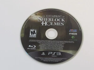 The Testament of Sherlock Holmes (Sony PlayStation 3, 2012) PS3 - Disc Only - Picture 1 of 1