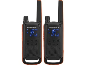 MOTOROLA TALKABOUT T82 TWINPACK PMR446 SIN LICENCIA ¡HASTA 10 KM DE ALCANCE! - Imagen 1 de 3