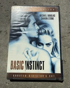 BASIC INSTINCT DVD Ultimate Edition Unrated Director’s Cut Factory Sealed - Picture 1 of 2