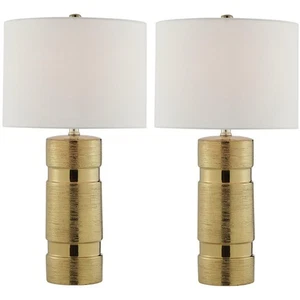 Lite Source LS-23634GLD/2PK Lucano Table Lamp Gold - Picture 1 of 1