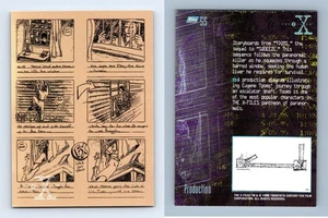 Production #55 The X-Files Season 1 Topps Trading Card - Picture 1 of 2