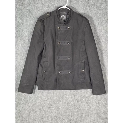 Chaqueta EXPRESS Estilo Militar Doble Pecho Negra Mujer Talla XL Chaquetón Oficial Foto 1 de 4