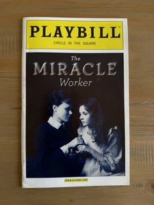 The Miracle Worker Broadway Playbill March 2010 Alison Pill Abigail Breslin - Picture 1 of 1