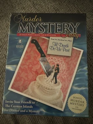 Till Death Do Us Part: A Murder Mystery Dinner Game (NEW, 2004) 8-10 Players - Image 1 of 2