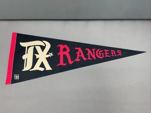 Texas Rangers City Connect Pennant Game Day Giveaway Dairy Max 2023 MLB Flag - Picture 1 of 3
