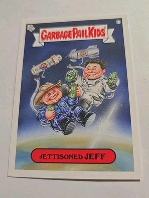 2021 Topps Garbage Pail Kids Jettisoned Jeff #1B GPK - Image 1 of 2