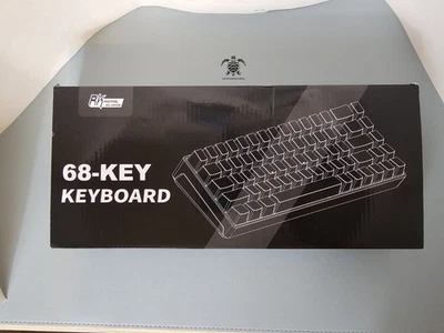 Royal Kludge RK68 68-Key Wireless/Wired Mechanical Keyboard (Black) Brown Switch - Image 1 of 4