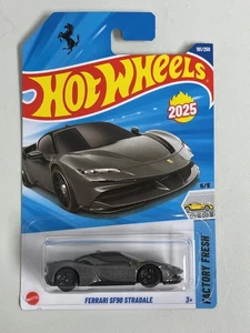 2025 Hot Wheels P Case FERRARI SF90 STRADALE Gray Factory Fresh 5/5 - Picture 1 of 2