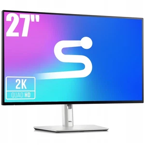 Bezramkowy monitor 27” Dell U2722D LED IPS HDMI DP QHD 2560x1440 USB-C kl.A - Zdjęcie 1 z 8