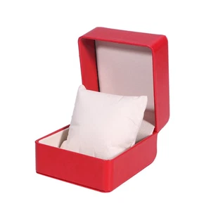 Caja de reloj de PU estuches de viaje para padre para hombre almacenamiento de joyas - Imagen 1 de 7