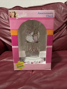 Barbie Porcelain Anniversary Clock with Precision Movement NIB - Bild 1 von 3