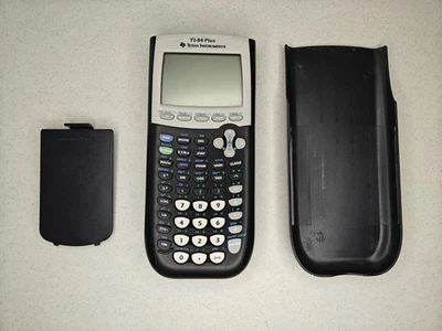 TESTED TI-84 Plus Graphic Graphing Calculator & Cover Texas Instruments TI84 - Image 1 of 4